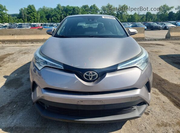 NMTKHMBX7JR023680 2018 TOYOTA C-HR Silver Դիմացի տեսք