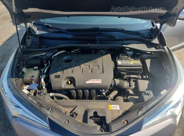 NMTKHMBX7JR023680 2018 TOYOTA C-HR Silver Շարժիչի բաժամունքի տեսք