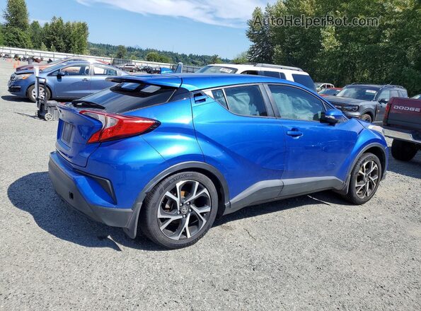 NMTKHMBX7JR038700 2018 TOYOTA C-HR Blue უკანა მარჯვენა