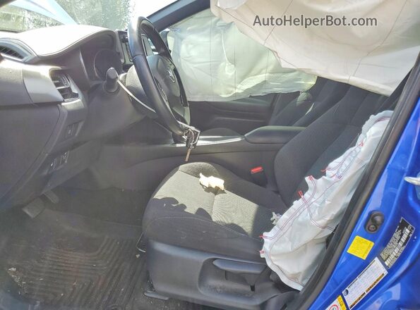 NMTKHMBX7JR038700 2018 TOYOTA C-HR Blue წინა სალონის ხედი