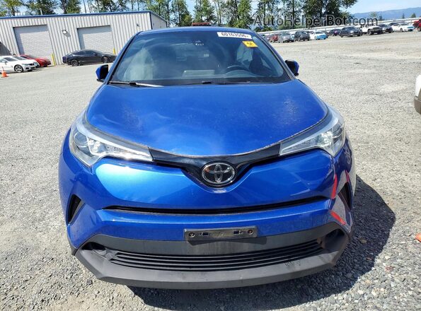 NMTKHMBX7JR038700 2018 TOYOTA C-HR Blue წინა ხედი