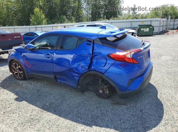 NMTKHMBX7JR038700 2018 TOYOTA C-HR Blue უკანა მარცხენა