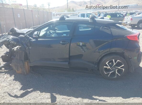 NMTKHMBX7JR039748 2018 TOYOTA C-HR Black Սալոնի հետևի տեսք