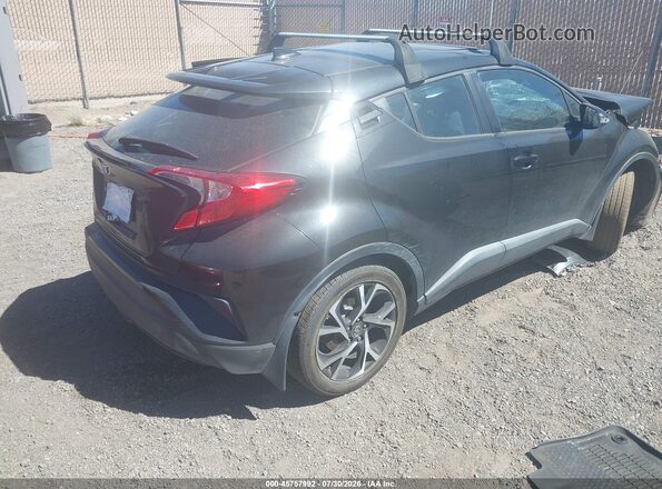 NMTKHMBX7JR039748 2018 TOYOTA C-HR Black Հետևի աջ