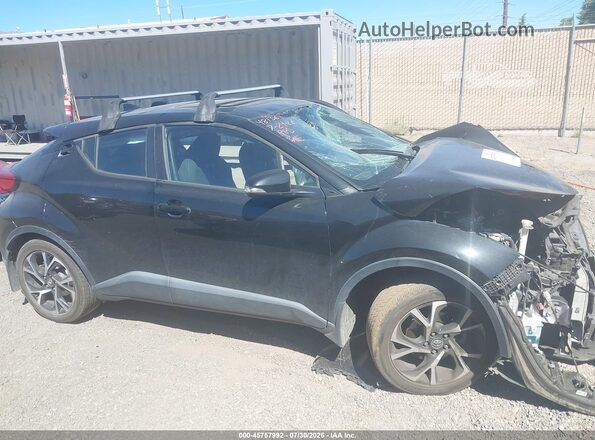 NMTKHMBX7JR039748 2018 TOYOTA C-HR Black Սարքավորումների վահանակի տեսք