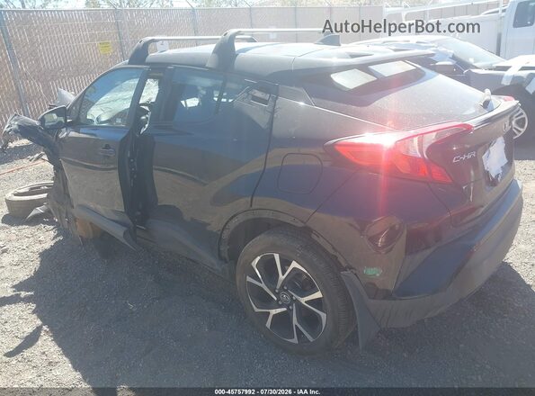 NMTKHMBX7JR039748 2018 TOYOTA C-HR Black Հետևի ձախ