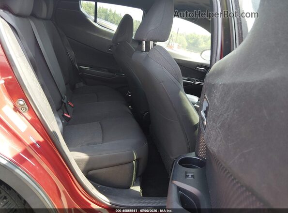 NMTKHMBX7JR041936 2018 TOYOTA C-HR Red Vista de la etiqueta del VIN