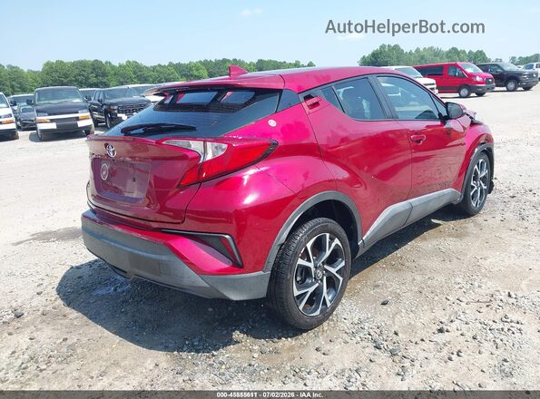 NMTKHMBX7JR041936 2018 TOYOTA C-HR Red Trasero derecho