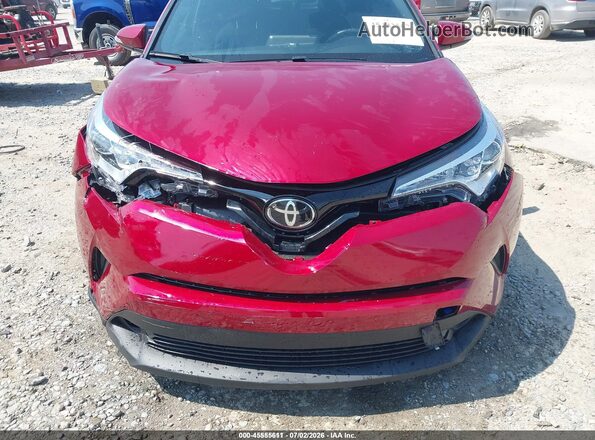 NMTKHMBX7JR041936 2018 TOYOTA C-HR Red Vista frontal