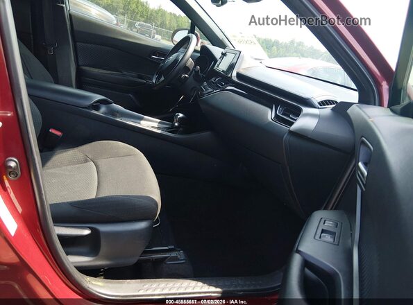 NMTKHMBX7JR041936 2018 TOYOTA C-HR Red Vista interior delantera