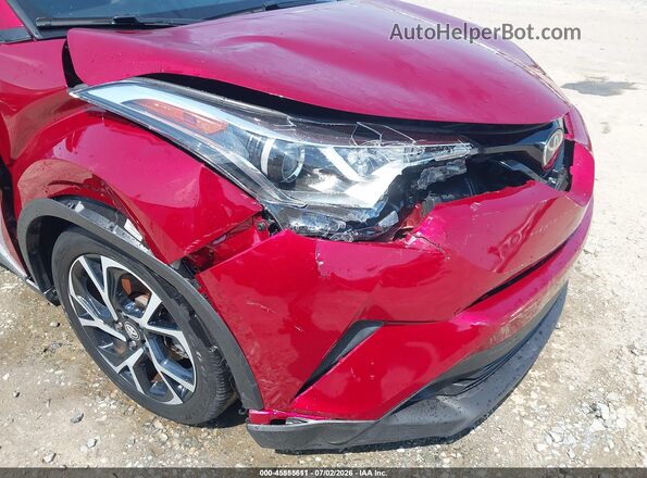 NMTKHMBX7JR041936 2018 TOYOTA C-HR Red 