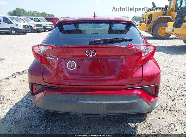 NMTKHMBX7JR041936 2018 TOYOTA C-HR Red 