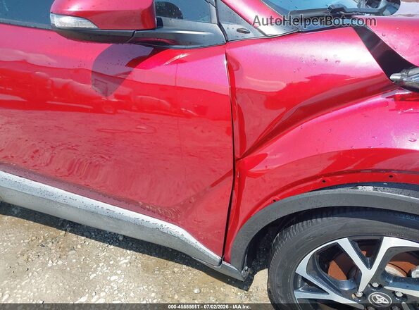 NMTKHMBX7JR041936 2018 TOYOTA C-HR Red 