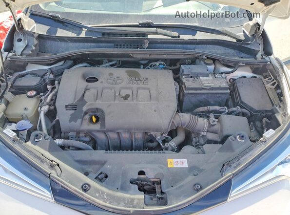 NMTKHMBX7JR050880 2018 TOYOTA C-HR White Widok wnętrza z tyłu