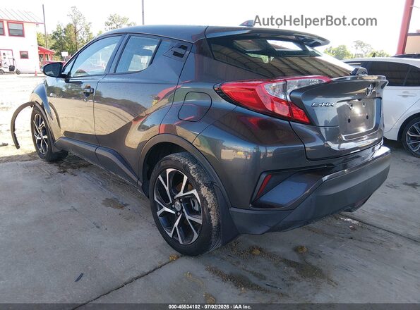 NMTKHMBX7JR063046 2018 TOYOTA C-HR Gray Հետևի ձախ