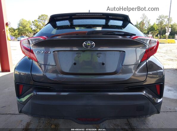 NMTKHMBX7JR063046 2018 TOYOTA C-HR Gray 