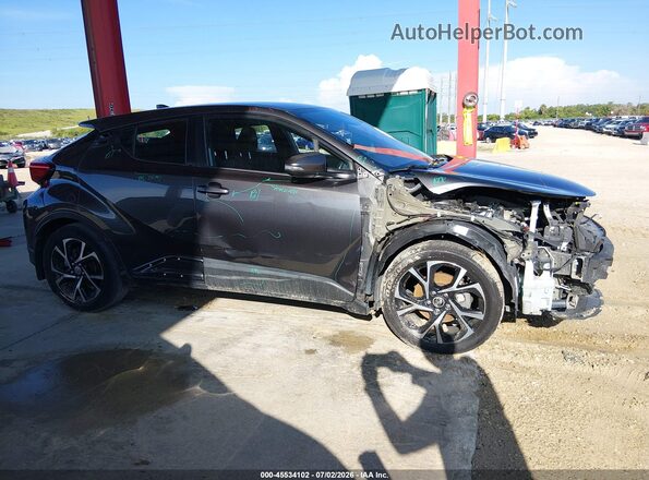 NMTKHMBX7JR063046 2018 TOYOTA C-HR Gray Սալոնի 360 աստիճան տեսք