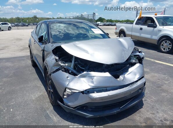 NMTKHMBX7KR074369 2019 TOYOTA C-HR Silver Front view