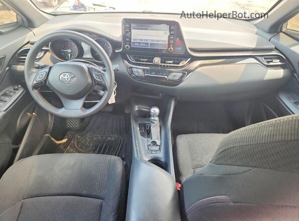 NMTKHMBX7KR092578 2019 TOYOTA C-HR Silver Dashboard view