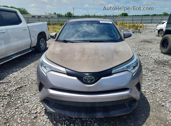 NMTKHMBX7KR092578 2019 TOYOTA C-HR Silver Front view