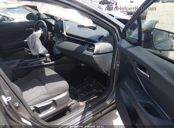 NMTKHMBX7KR094279 2019 TOYOTA C-HR Gray Front interior view