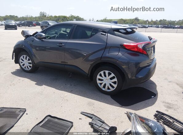 NMTKHMBX7KR094279 2019 TOYOTA C-HR Gray Rear left