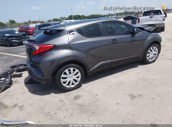 NMTKHMBX7KR094279 2019 TOYOTA C-HR Gray Rear right