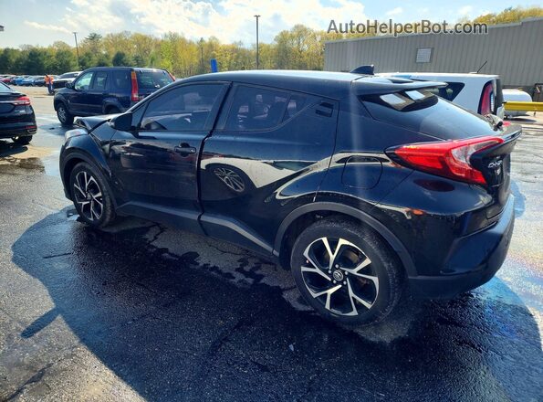 NMTKHMBX7KR096825 2019 TOYOTA C-HR Black Trasero izquierdo