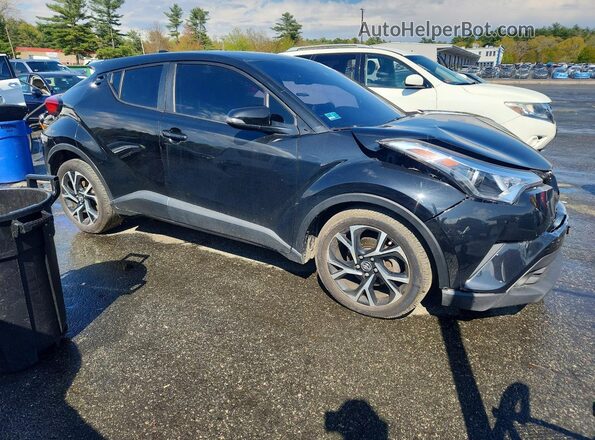 NMTKHMBX7KR096825 2019 TOYOTA C-HR Black Delantero derecho
