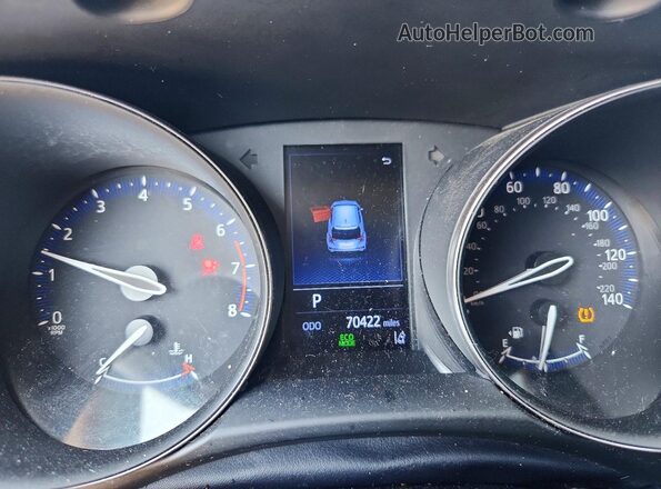 NMTKHMBX7LR106013 2020 TOYOTA C-HR Gray Սարքավորումների վահանակի տեսք