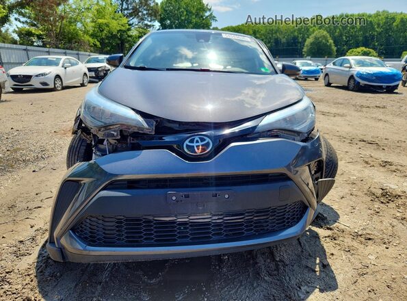 NMTKHMBX7LR106013 2020 TOYOTA C-HR Gray Դիմացի տեսք