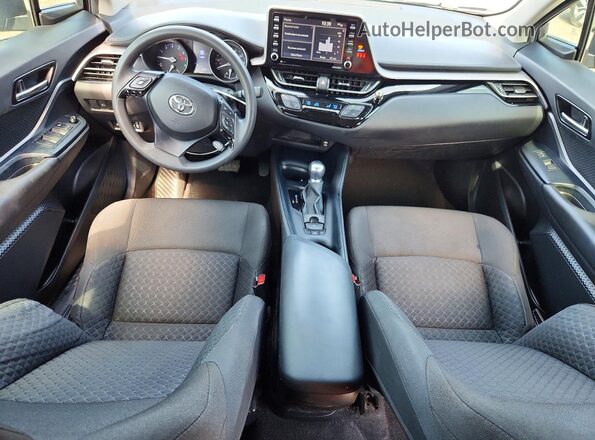 NMTKHMBX7LR106013 2020 TOYOTA C-HR Gray Առջևի վահանակի տեսք