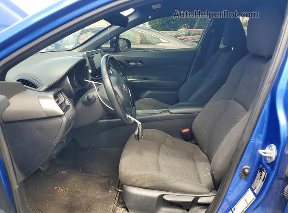 NMTKHMBX8JR006726 2018 TOYOTA C-HR Blue Սալոնի դիմացի տեսք