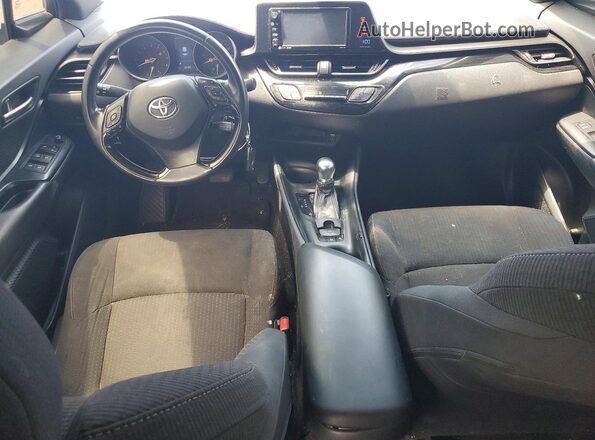 NMTKHMBX8JR006726 2018 TOYOTA C-HR Blue Առջևի վահանակի տեսք