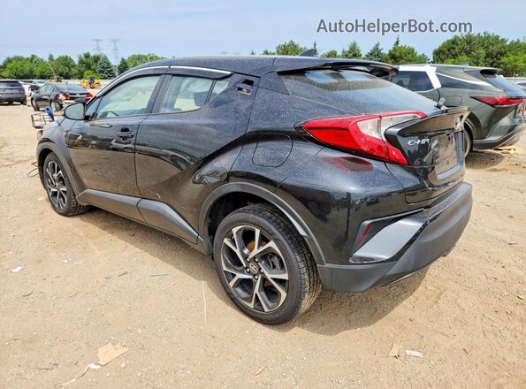 NMTKHMBX8JR008816 2018 TOYOTA C-HR Черный Задняя левая четверть
