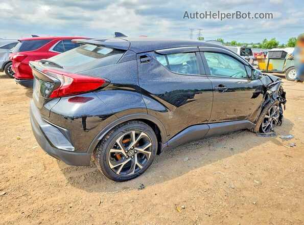 NMTKHMBX8JR008816 2018 TOYOTA C-HR Черный Задняя правая четверть