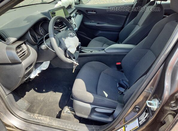 NMTKHMBX8JR038172 2018 TOYOTA C-HR Gray Vista interior delantera