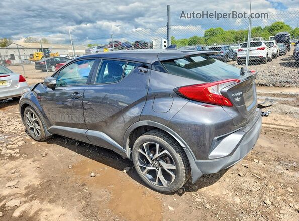 NMTKHMBX8JR038172 2018 TOYOTA C-HR Gray Trasero izquierdo