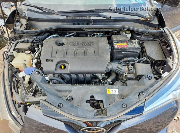 NMTKHMBX8JR038172 2018 TOYOTA C-HR Gray Vista del compartimento del motor