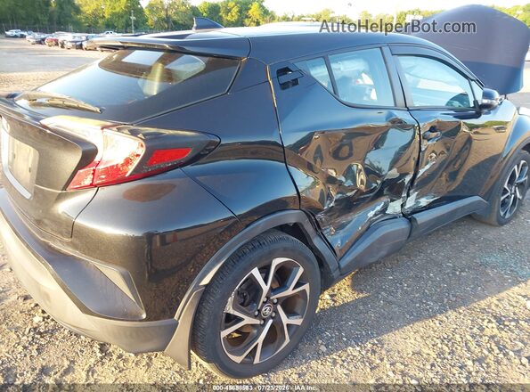 NMTKHMBX8JR047342 2018 TOYOTA C-HR Black წინა ხედი