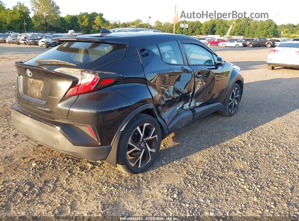 NMTKHMBX8JR047342 2018 TOYOTA C-HR Black უკანა მარჯვენა