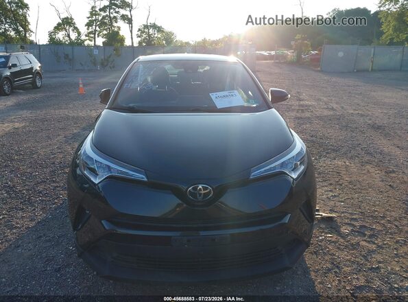 NMTKHMBX8JR047342 2018 TOYOTA C-HR Black ხელსაწყოთა პანელის ხედი