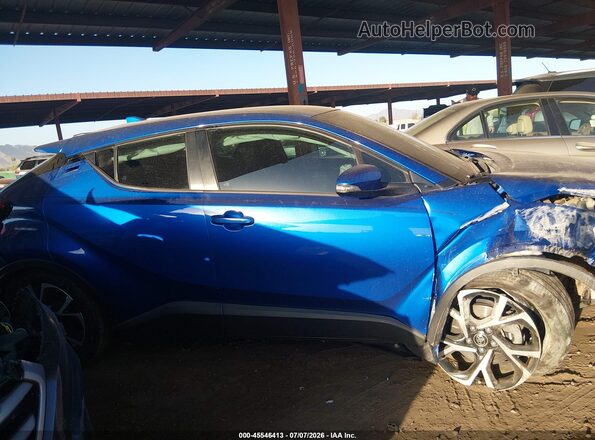 NMTKHMBX8JR049155 2018 TOYOTA C-HR Синий Панорамный вид салона 360°