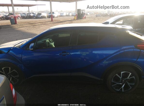 NMTKHMBX8JR049155 2018 TOYOTA C-HR Синий 