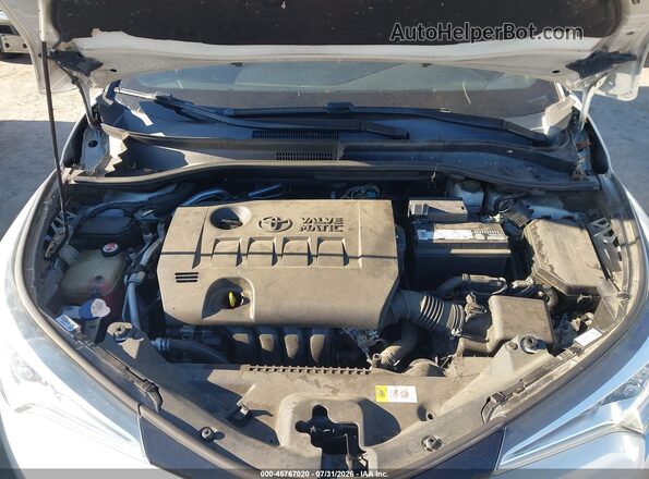 NMTKHMBX8JR053898 2018 TOYOTA C-HR White Widok z tyłu