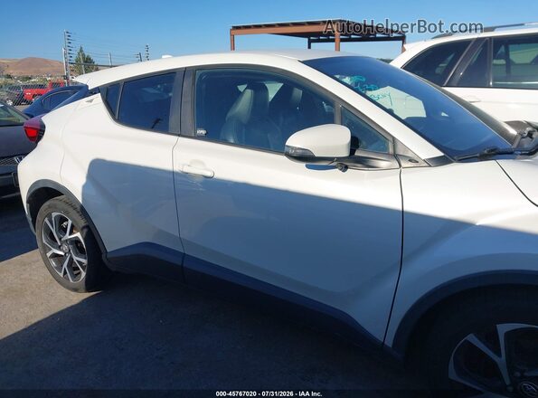 NMTKHMBX8JR053898 2018 TOYOTA C-HR White Widok wnętrza z tyłu