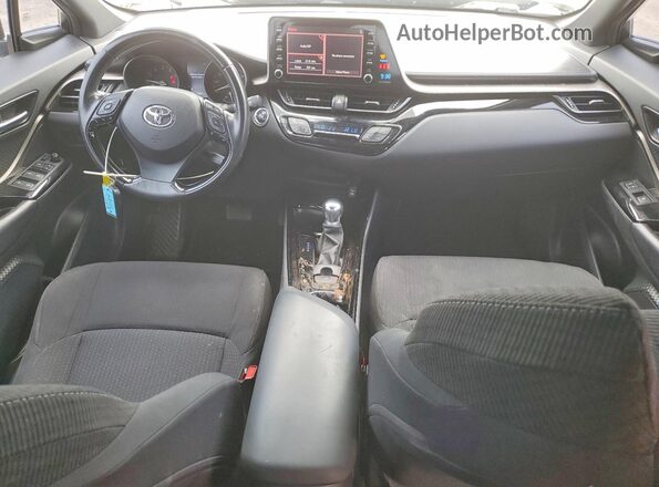 NMTKHMBX8KR092380 2019 TOYOTA C-HR White წინა პანელის ხედი