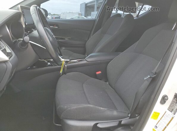 NMTKHMBX8KR092380 2019 TOYOTA C-HR White წინა სალონის ხედი