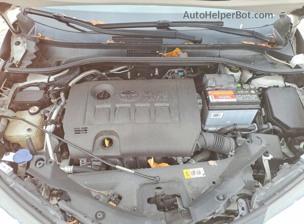 NMTKHMBX8KR092380 2019 TOYOTA C-HR White ძრავის განყოფილების ხედი