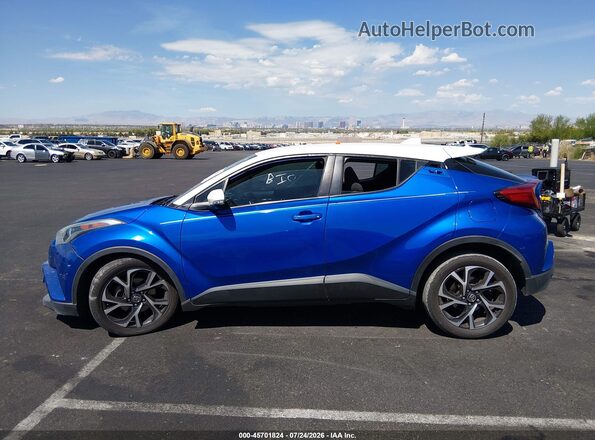 NMTKHMBX8KR094386 2019 TOYOTA C-HR Blue Панорамний вид салону 360°